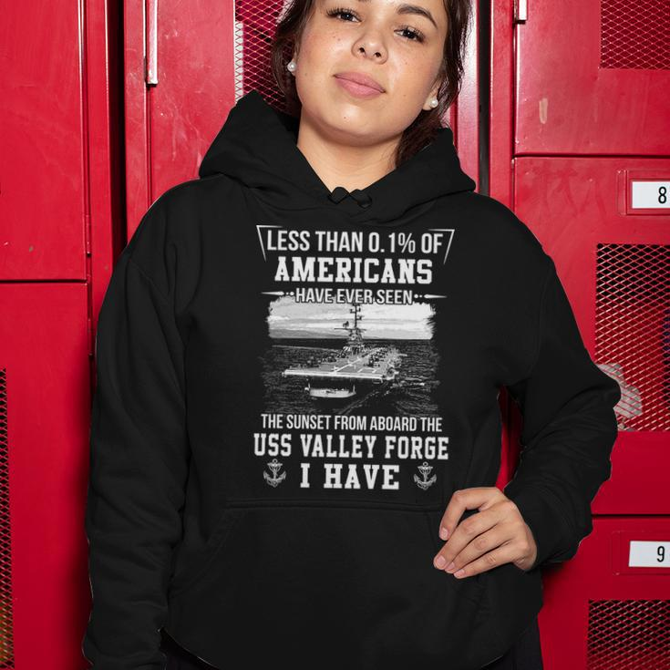 Uss Valley Forge Cv 45 Lph 8 Sunset Women Hoodie Unique Gifts