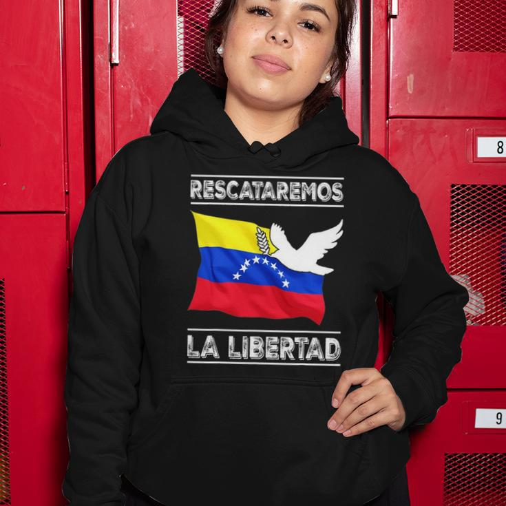 Venezuela Freedom Democracy Guaido La Libertad Women Hoodie Unique Gifts