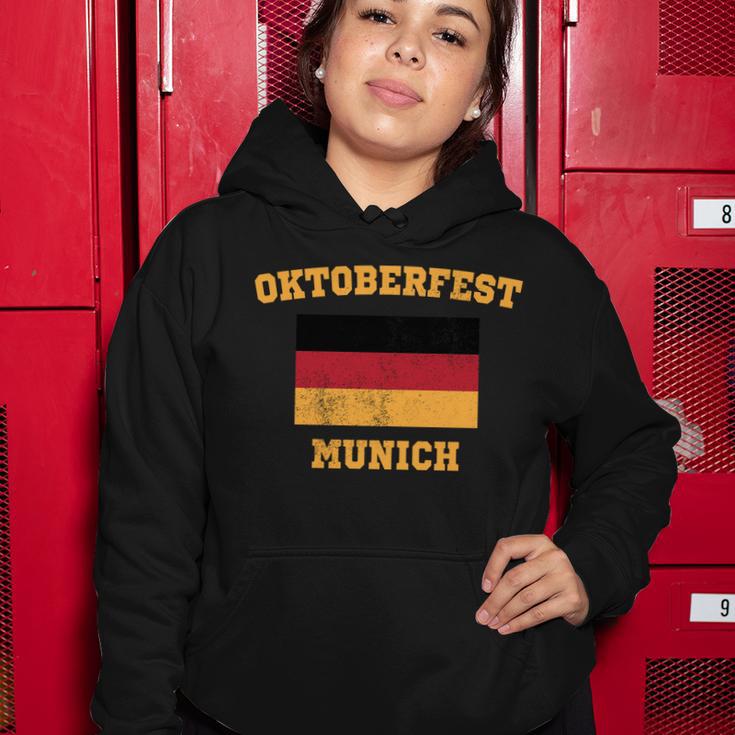 Vintage Oktoberfest Munich Flag Women Hoodie Unique Gifts