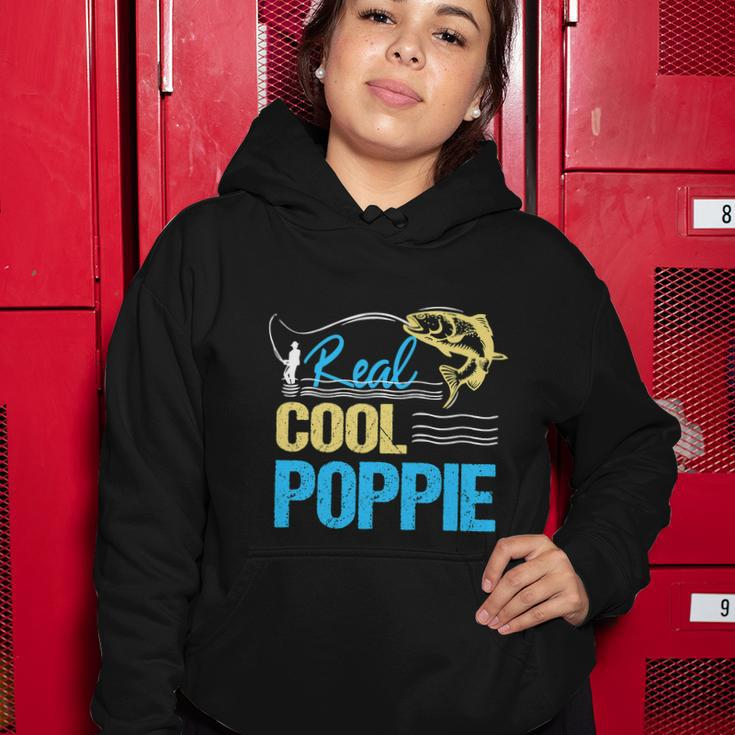 Vintage Reel Cool Poppie Fishing Daddy Women Hoodie Unique Gifts