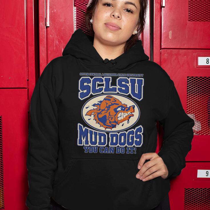 Vintage Sclsu Mud Dogs Classic Football Tshirt Women Hoodie Unique Gifts