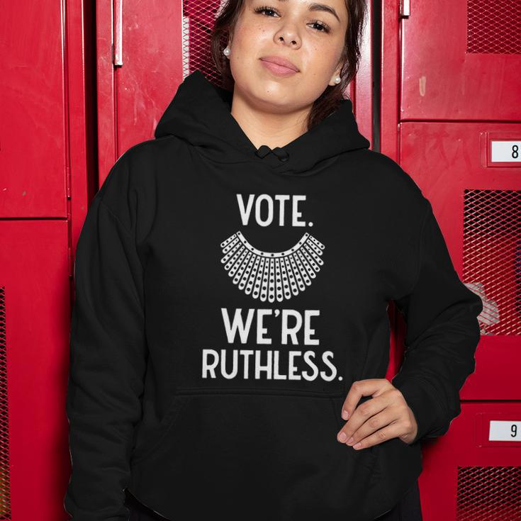 Vote Were Ruthless Defend Roe Vs Wade Women Hoodie Unique Gifts