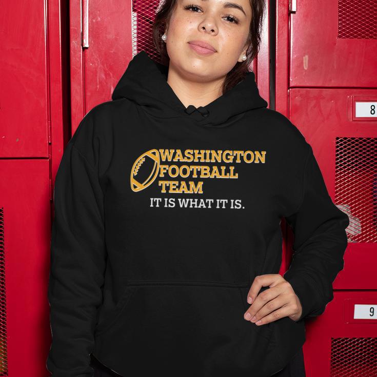 Washington Football Team It Is What It Is Women Hoodie Unique Gifts