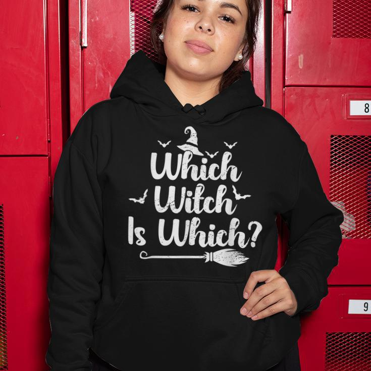Which Witch Is Which Funny Halloween English Grammar Teacher V2 Women Hoodie Funny Gifts