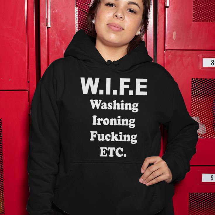 Wife Washing Ironing Fucking Etc Tshirt Women Hoodie Unique Gifts