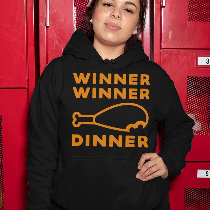 Winner Winner Chicken Dinner Funny Gaming Women Hoodie Unique Gifts