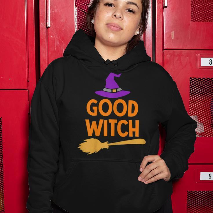 Womens Good Witch Women Halloween Funny Witch Halloween Women Hoodie Funny Gifts
