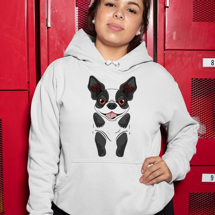 Boston Terrier Design For Dog Lover Women Hoodie Unique Gifts