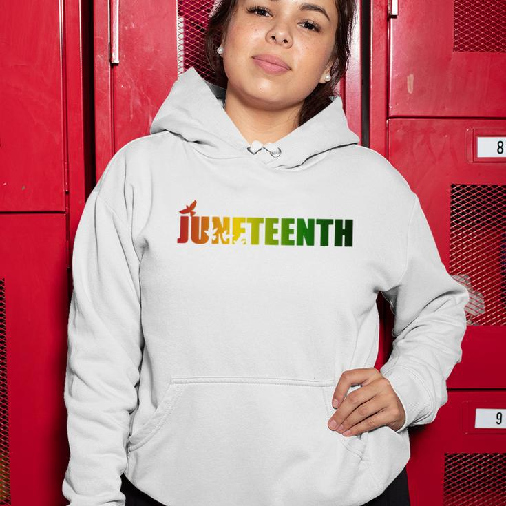 Juneteenth Holiday Logo Women Hoodie Unique Gifts