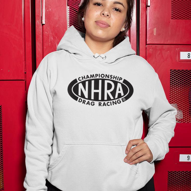 Nhra Championship Drag Racing Black Oval Logo Women Hoodie Unique Gifts