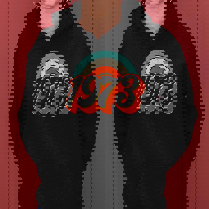 1973 Pro Choice Pro Abortion Roe V Feminist Womens Rights Women Hoodie Graphic Print Hooded Sweatshirt