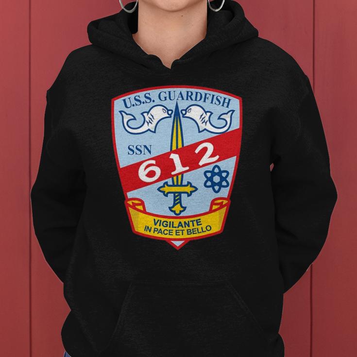 Uss Guardfish Ssn-612 United States Navy Women Hoodie