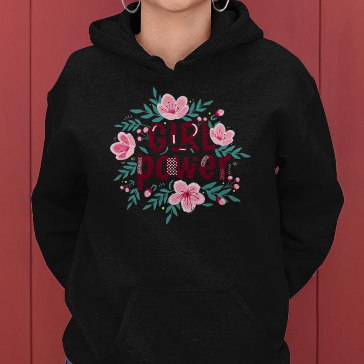 Girl Power Be Strong Motivational Quotes Graphic Designs Women Hoodie