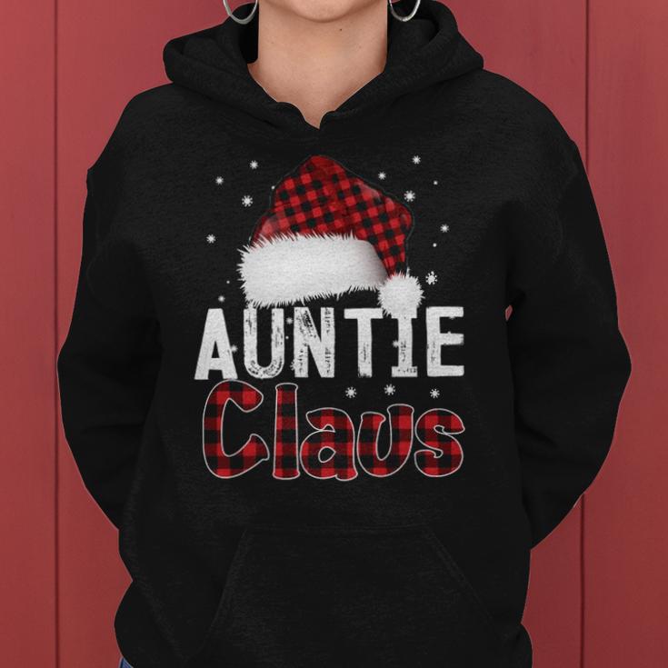 Fun Santa Hat Christmas Costume Family Matching Auntie Claus Women Hoodie