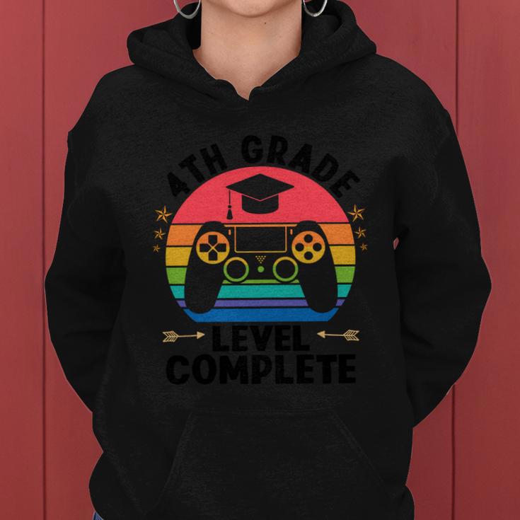 4Th Grade Level Complete Game Back To School Women Hoodie