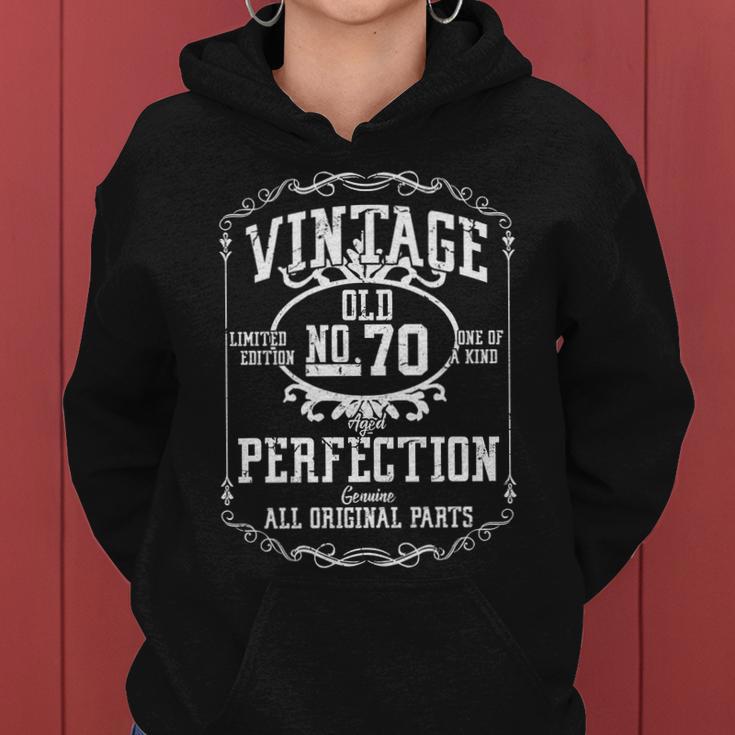 70Th Birthday Genuine All Original Parts Tshirt Women Hoodie