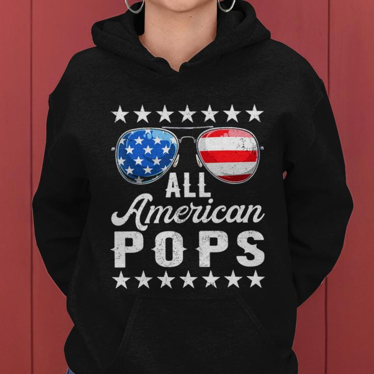 All American Pops Shirts 4Th Of July Matching Outfit Family Women Hoodie