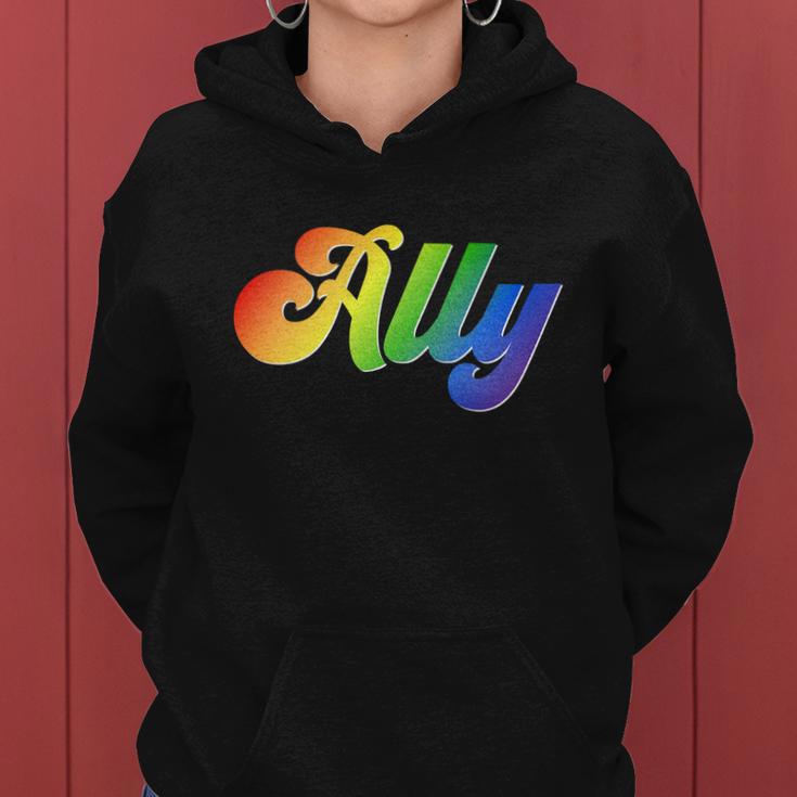 Ally Lgbt Support Tshirt Women Hoodie