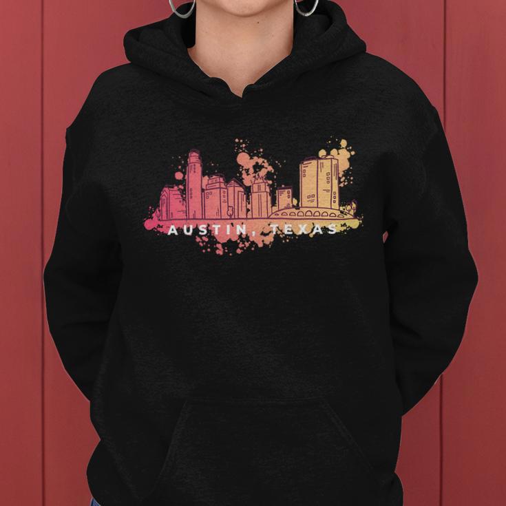 Austin Texas Skyline Tshirt Women Hoodie