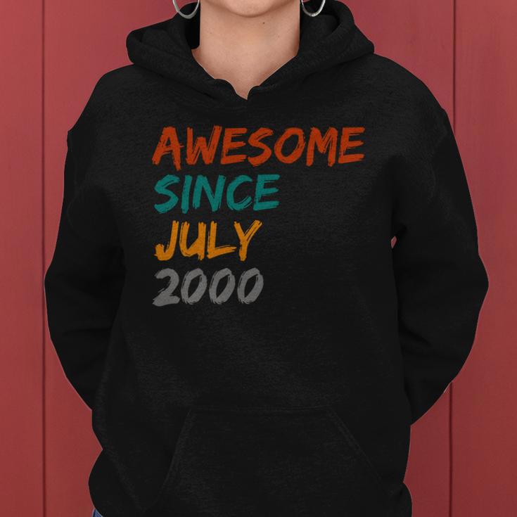 Awesome Since July V11 Women Hoodie