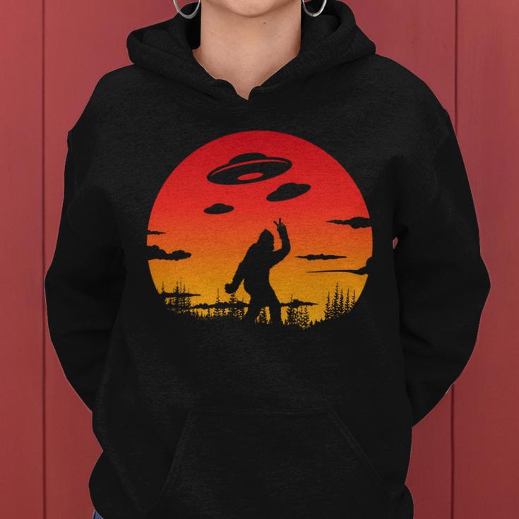 Believe Bigfoot Ufo Tshirt Women Hoodie