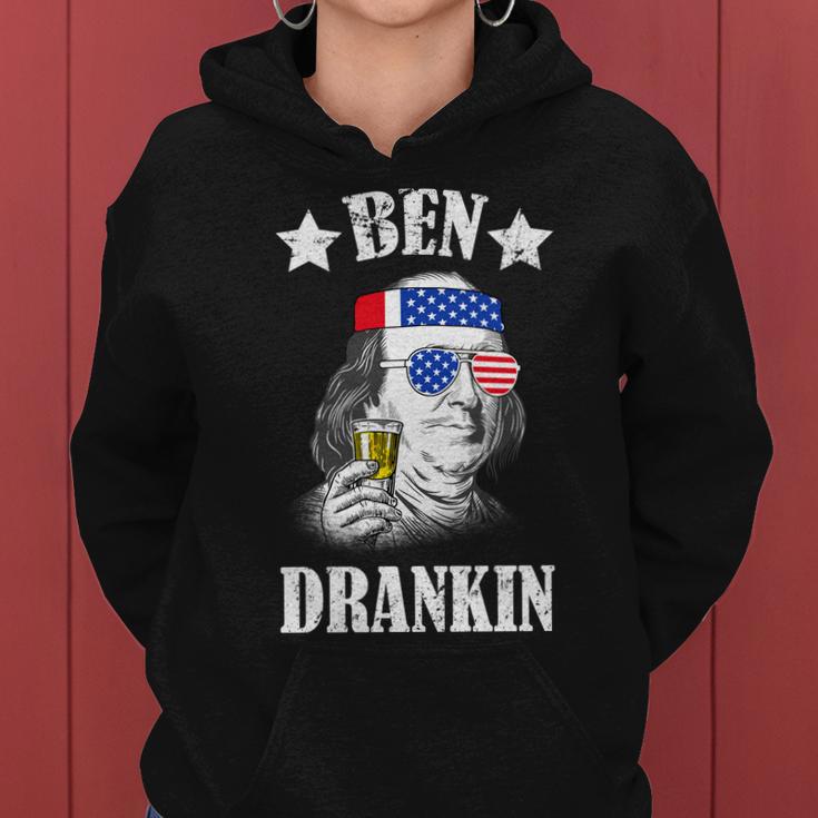 Ben Drankin Usa Patriotic Tshirt Women Hoodie