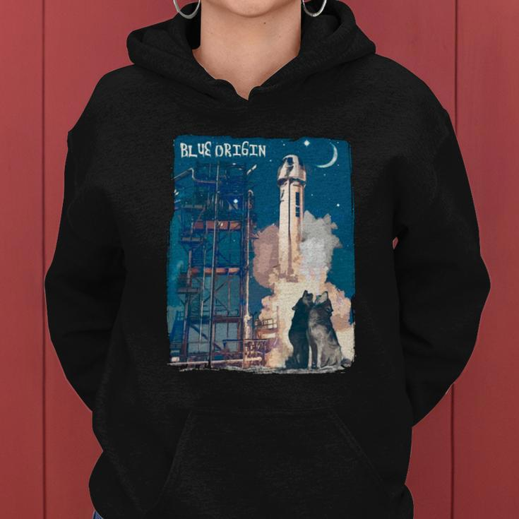 Blue Origin Space Launch Tshirt Women Hoodie
