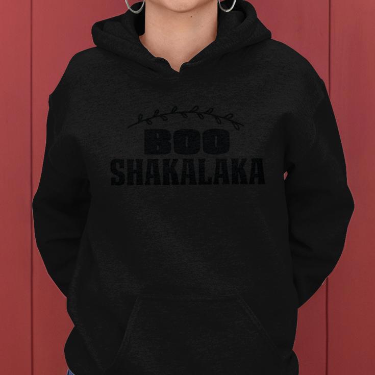 Boo Shakalaka Halloween Quote Women Hoodie