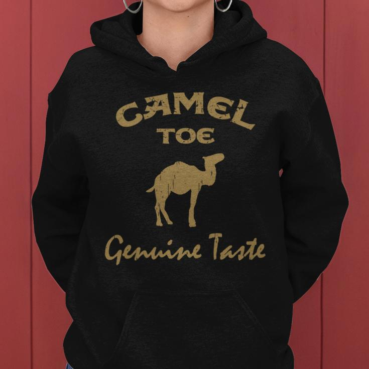 Camel Toe Genuine Taste Funny Women Hoodie