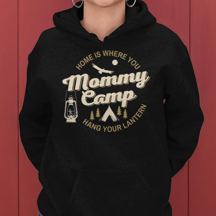 Camp Mommy Shirt Summer Camp Home Road Trip Vacation Camping Women Hoodie