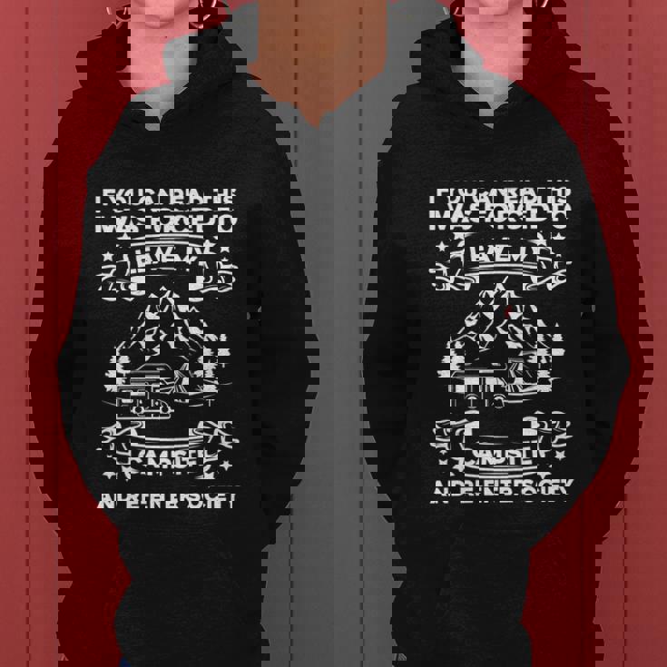 Camping Cool Gift Tenting Campfire Camp Hiking Trekking Camping Gift Graphic Design Printed Casual Daily Basic Women Hoodie