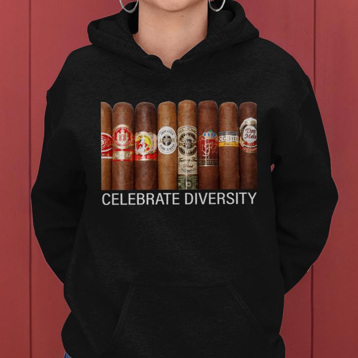 Celebrate Diversity Cigars Women Hoodie