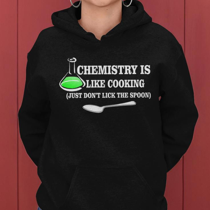 Chemistry Cooking Dont Lick The Spoon Tshirt Women Hoodie