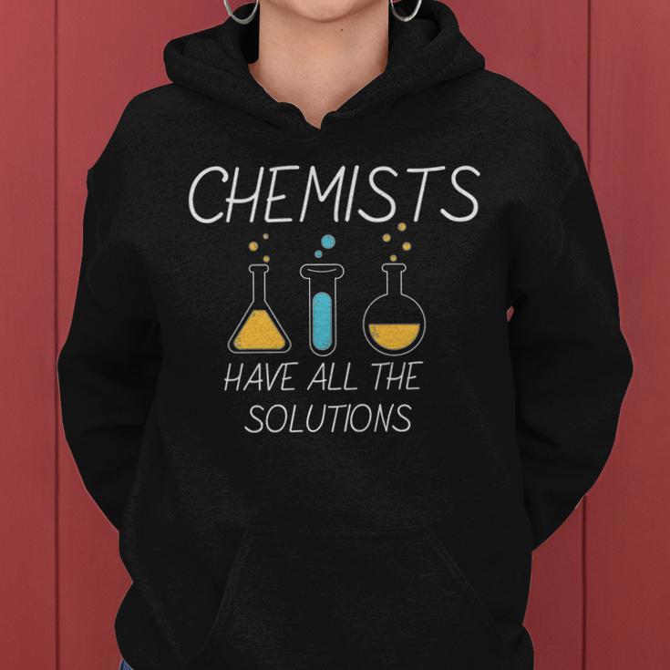 Chemists Have All Solutions Tshirt Women Hoodie