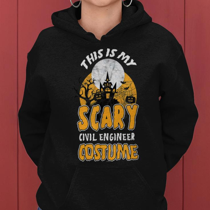 Civil Engineer Halloween This Is My Costume Trick Or Treat Women Hoodie