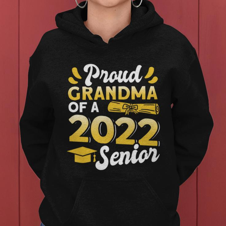 Class Of 2022 Gift Proud Grandma Of A 2022 Senior Graduation Gift Women Hoodie