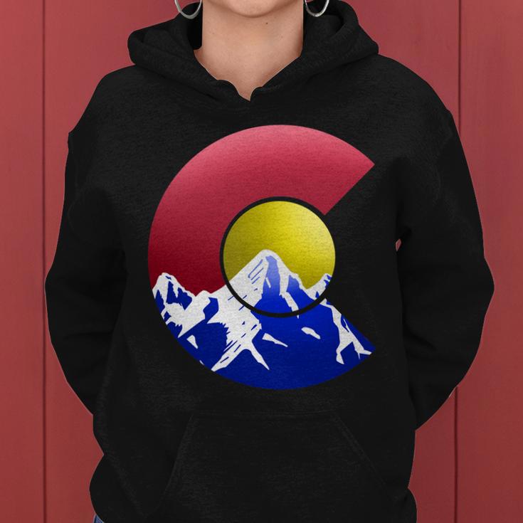 Colorado Mountains Tshirt Women Hoodie