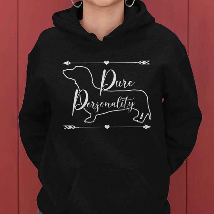 Dachshund Wiener Doxie Mom Cute Doxie Graphic Dog Lover Gift V2 Women Hoodie