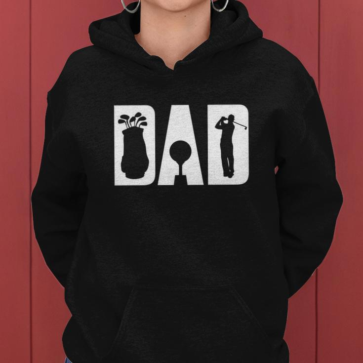 Dad Golf ⛳ Tshirt Women Hoodie