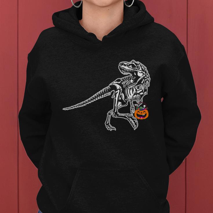 Dinosaur Halloween Quote Women Hoodie