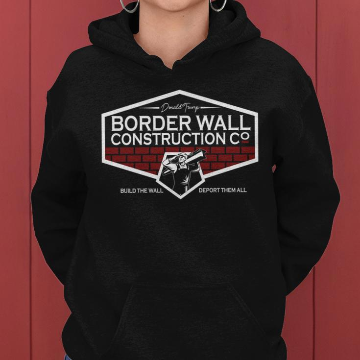 Donald Trump Border Wall Construction Tshirt Women Hoodie