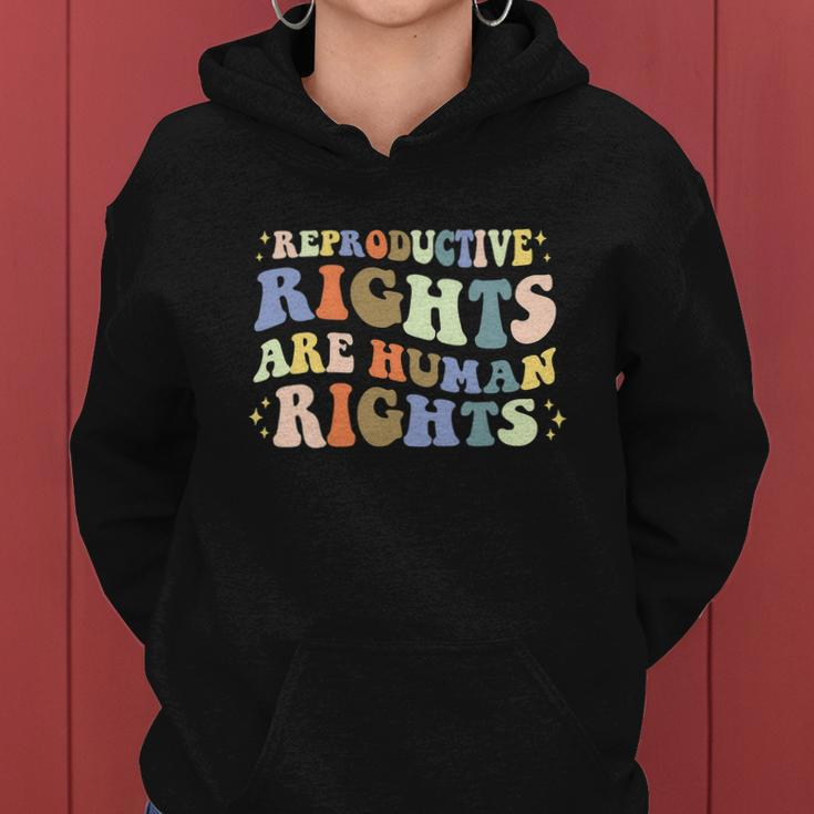 Feminist Aestic Reproductive Rights Are Human Rights Women Hoodie