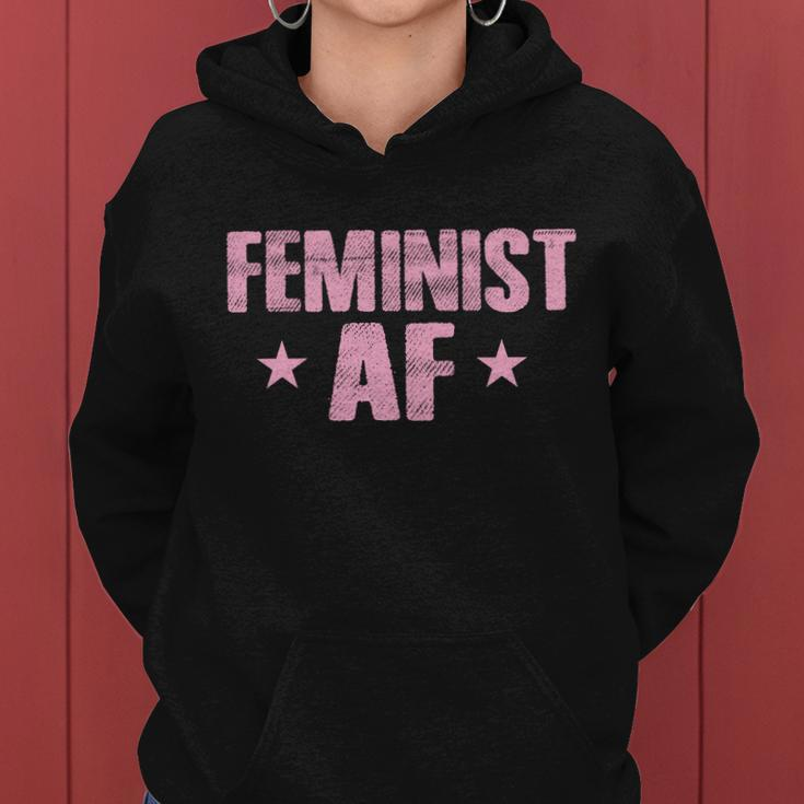 Feminist Af Tshirt Women Hoodie