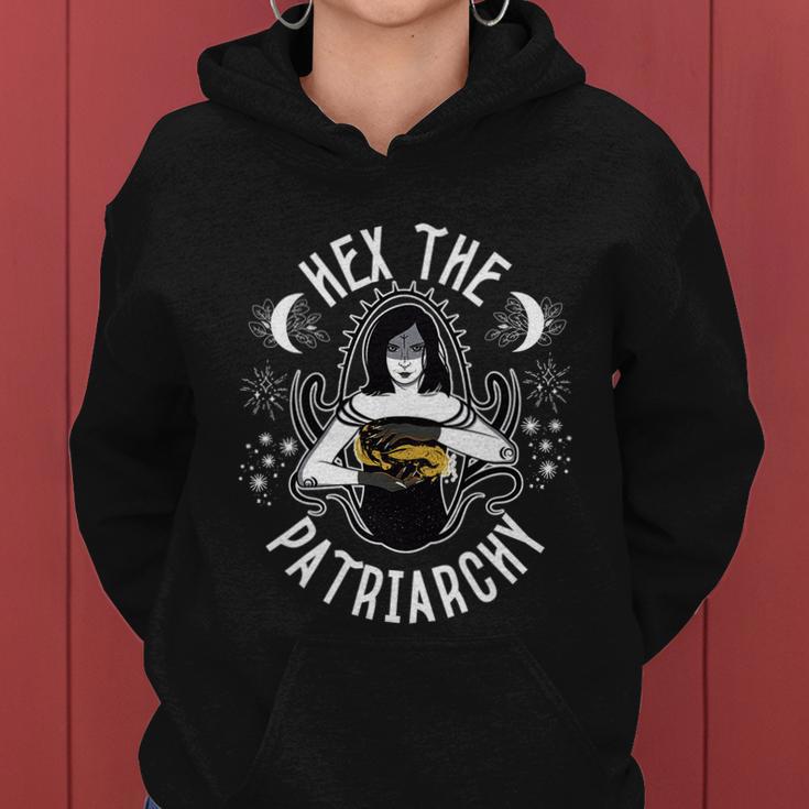 Feminist Witch Hex The Patriarchy V3 Women Hoodie