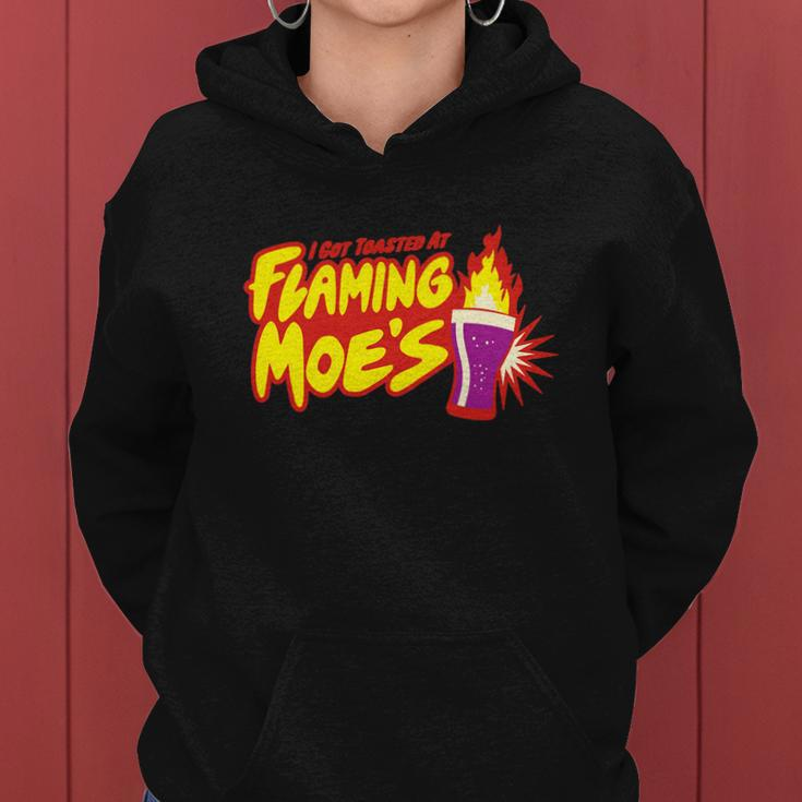 Flaming Moe&S Women Hoodie