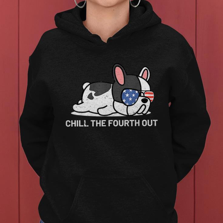 French Bulldog Funny 4Th Of July Gift For Frenchie Lover Women Hoodie