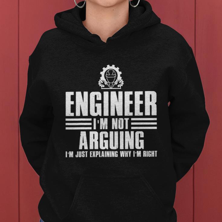 Funny Engineer Art Mechanic Electrical Engineering Gift Women Hoodie