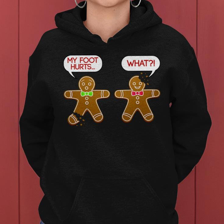 Funny Gingerbread Christmas Tshirt Women Hoodie