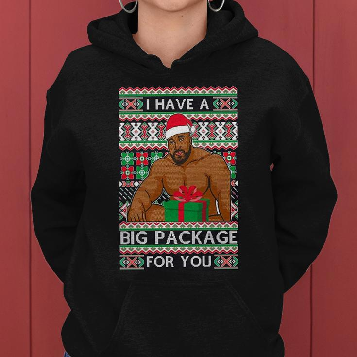 Funny I Have A Big Package For You Ugly Christmas Sweater Tshirt Women Hoodie