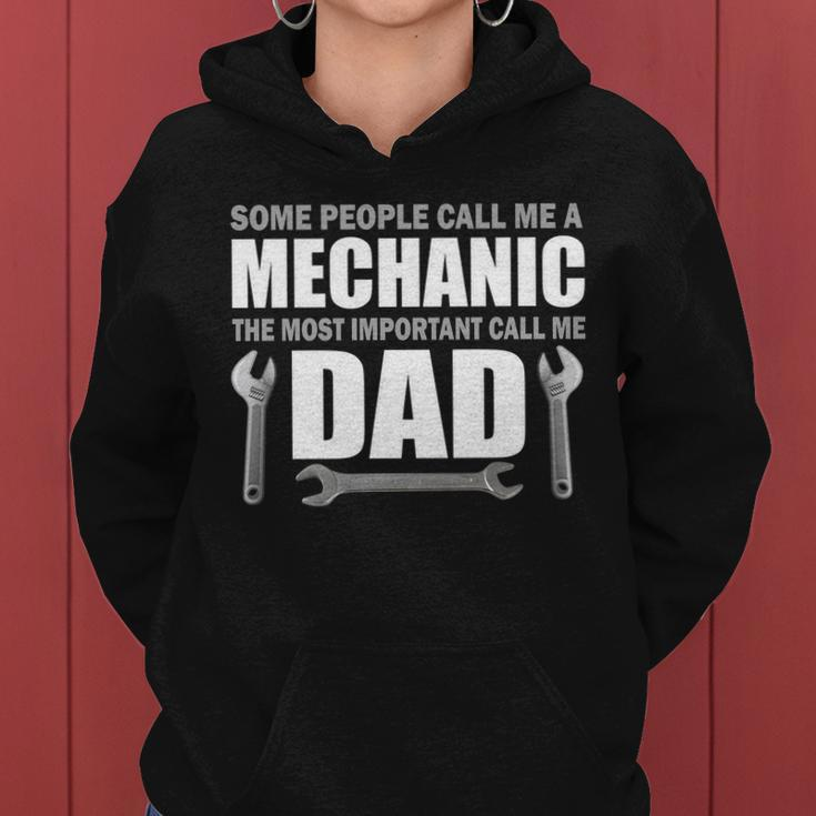Funny Mechanic Dad Tshirt Women Hoodie